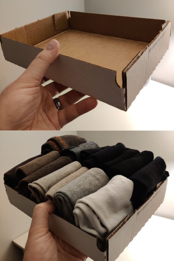 DIY Clothing Drawer Divider