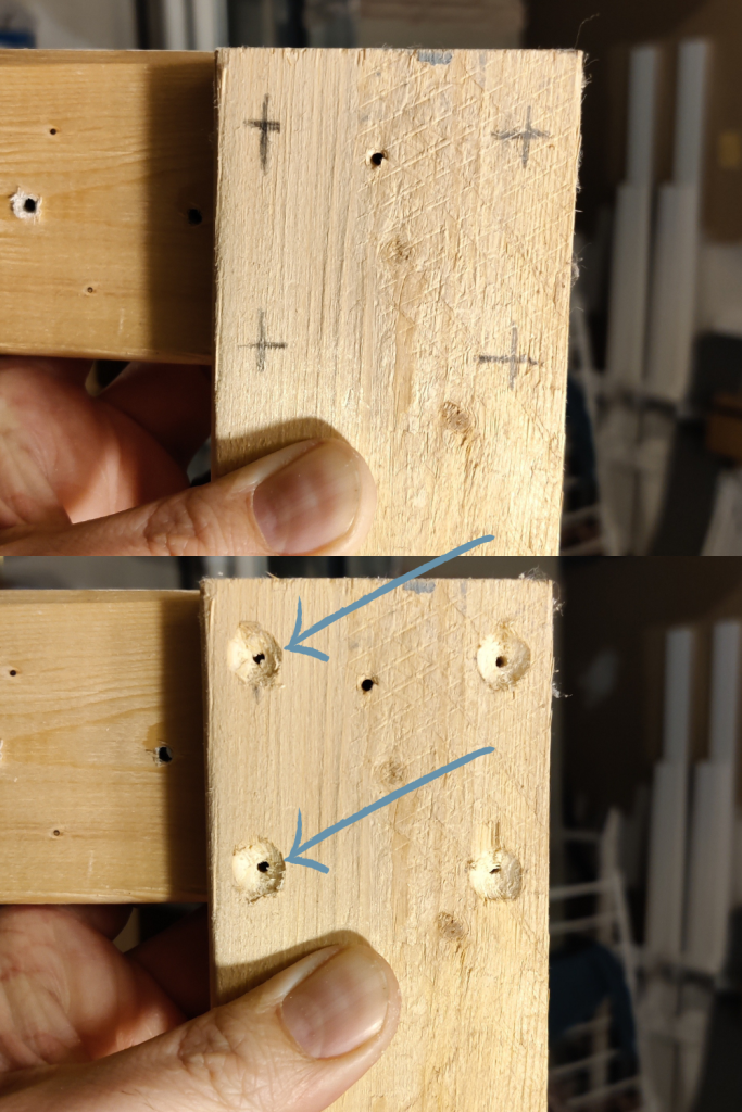 Making Simple Storage Shelves-Attach Side Supports