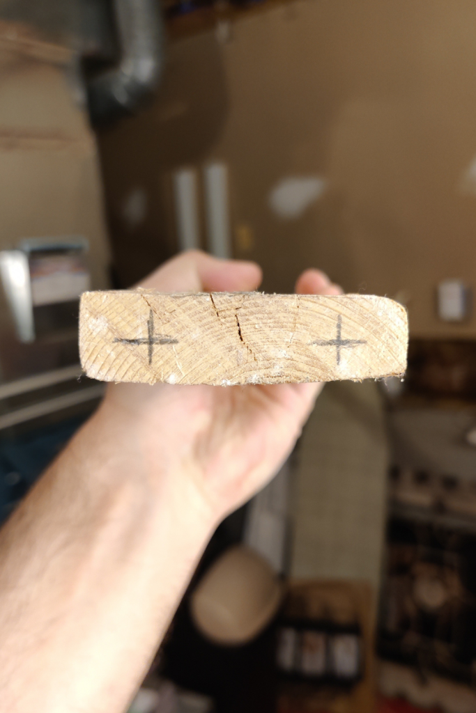 Making Simple Storage Shelves-Horizontal Support Hole Positions