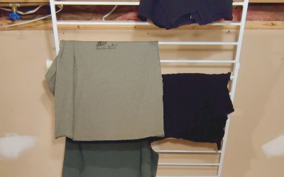 How To Make A Clothes Drying Rack Using A Baby Gate